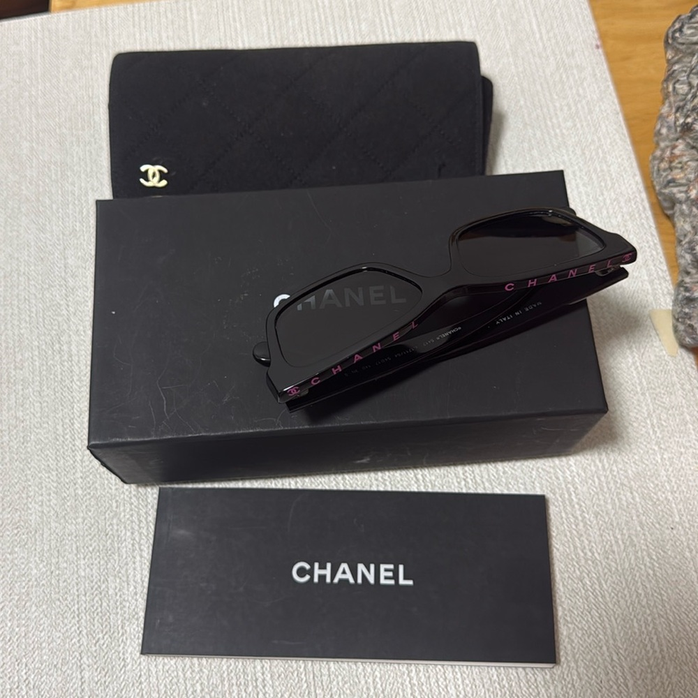 Chanel square sunglasses